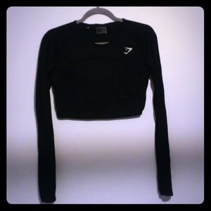 Gymshark open backed croptop